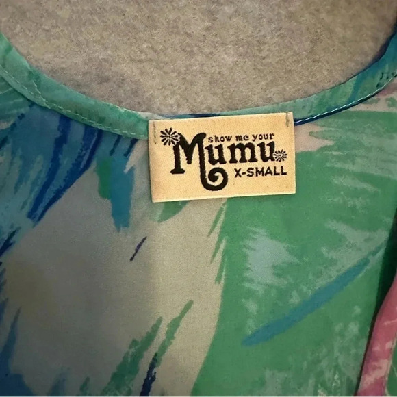 Show Me Your Mumu Key West Barbie Shook Tunic sheer size XS - Picture 6 of 7